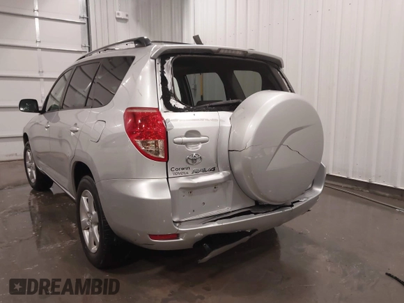 2008 Toyota RAV4 Ltd with VIN JTMZD31V286059955, listed as a IAAI auction lot 41757715 with 217,396 mi miles. Bid and sale history available at carsss.com. Image 6.