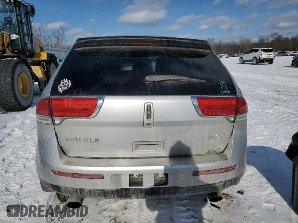 2012 Lincoln MKX with VIN 2LMDJ6JK5CBL08947, listed as a Copart auction lot 88683465 with 154,902 mi miles and Salvage Title. Bid and sale history available at carsss.com. Image 6.