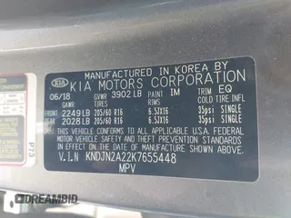 2019 Kia Soul with VIN KNDJN2A22K7655448, listed as a IAAI auction lot 41786038 with 24,553 mi miles. Bid and sale history available at carsss.com. Image 9.