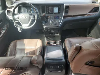 2018 Toyota Sienna XLE with VIN 5TDDZ3DC5JS203056, listed as a Copart auction lot 50611015 with 225,584 mi miles and Salvage Title. Bid and sale history available at carsss.com. Image 8.