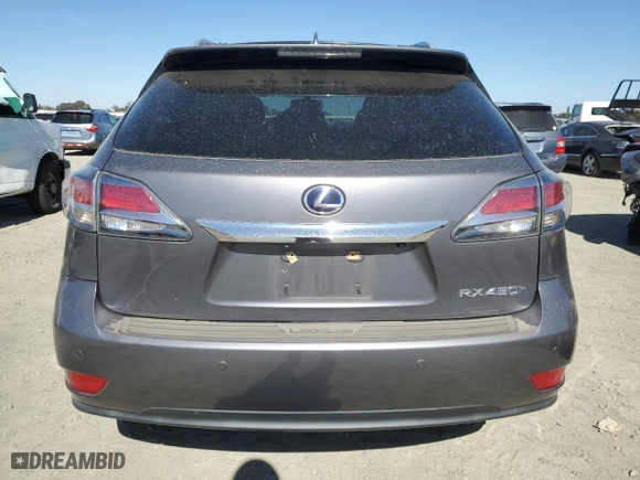 2015 Lexus RX 450h with VIN 2T2BC1BA2FC001303, listed as a Copart auction lot 76670544 with 0 mi miles and Salvage Title. Bid and sale history available at carsss.com. Image 6.