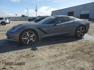 2015 Chevrolet Corvette 3LT with VIN 1G1YF2D77F5123920, listed as a Copart auction lot 85005644 with 63,261 mi miles and Salvage Title. Bid and sale history available at carsss.com. Image 1.