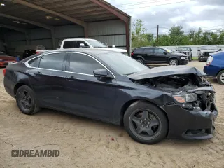 2017 Chevrolet Impala LS with VIN 2G11X5SA5H9156385, listed as a Copart auction lot 70059334 with 143,328 mi miles and Salvage title. Bid and sale history available at DreamBid. Image 4.