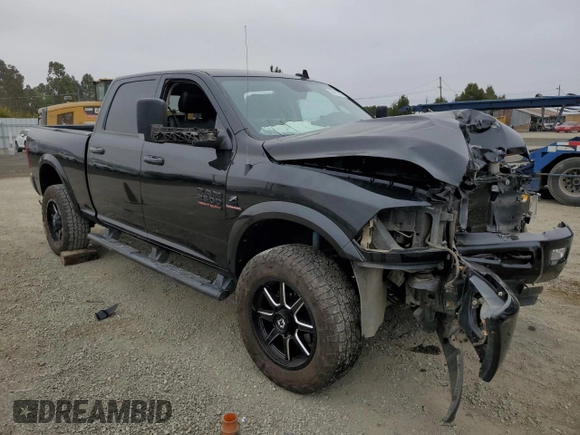 2017 Ram 2500 Laramie with VIN 3C6UR5FL9HG540564, listed as a Copart auction lot 66411644 with Not Provided miles and Salvage Title. Bid and sale history available at carsss.com. Image 4.