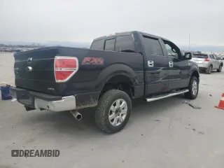 2014 Ford F-150 XL with VIN 1FTFW1CF3EKG41038, listed as a Copart auction lot 48328585 with 104,492 mi miles and Salvage Title. Bid and sale history available at carsss.com. Image 3.