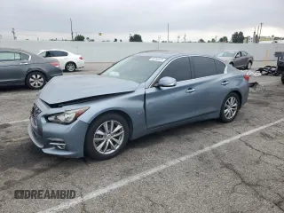 2017 Infiniti Q50 Premium z VIN JN1EV7AP6HM738758, wystawiony jako Copart lot #62356325 z przebiegiem 74 860 mil mil oraz Szkoda całkowita • Salvage title. Historia ofert i sprzedaży dostępna na DreamBid. Obrazek 1.