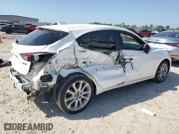 2014 Mazda 3 S Grand Touring z VIN JM1BM1M33E1163458, wystawiony jako Copart lot #52093725 z przebiegiem 141 757 mil mil oraz Szkoda całkowita • Salvage title. Historia ofert i sprzedaży dostępna na DreamBid. Obrazek 3.