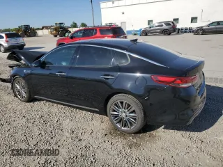 2018 Kia Optima SX with VIN 5XXGV4L26JG206377, listed as a Copart auction lot 58848385 with Not provided miles and Salvage title. Bid and sale history available at DreamBid. Image 2.