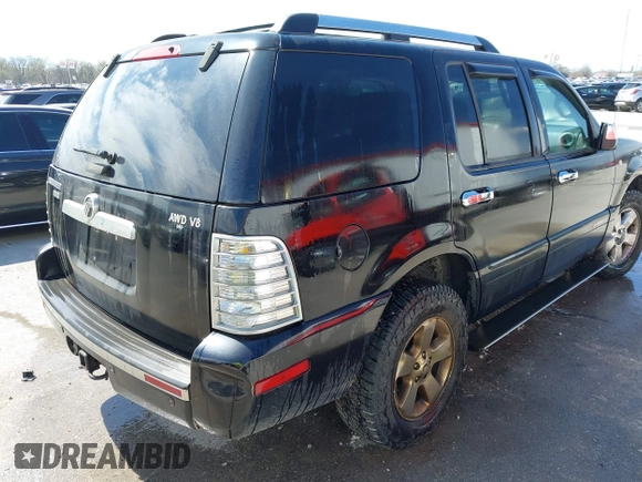 2007 Mercury Mountaineer Premier with VIN 4M2EU48827UJ02943, listed as a IAAI auction lot 41897048 with 212,343 mi miles and . Bid and sale history available at DreamBid. Image 4.