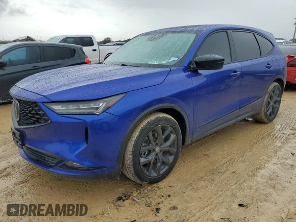 2022 Acura MDX w/A-Spec Package с VIN 5J8YE1H07NL013091, выставлен на аукционе Copart как лот 50759465 с пробегом 51 471 миль миль и Чистый • Clean title. История ставок и продаж доступна на DreamBid. Изображение 1.