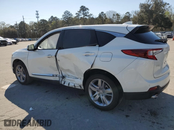 2019 Acura RDX w/Advance Pkg with VIN 5J8TC1H79KL013148, listed as a Copart auction lot 49494155 with 57,102 mi miles and Salvage Title. Bid and sale history available at carsss.com. Image 2.