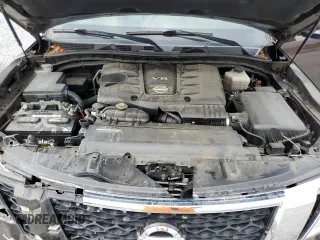 2018 Nissan Armada SV with VIN JN8AY2ND3J9050882, listed as a Copart auction lot 57383364 with 138,342 mi miles and Salvage Title. Bid and sale history available at carsss.com. Image 13.