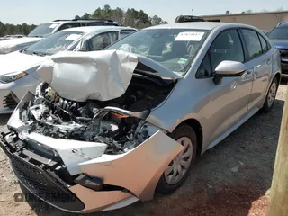 2020 Toyota Corolla L with VIN JTDDPRAE1LJ008277, listed as a IAAI auction lot 41874417 with 24,419 mi miles. Bid and sale history available at carsss.com. Image 2.