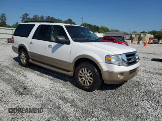 2014 Ford Expedition Max XLT with VIN 1FMJK1J57EEF26923, listed as a Copart auction lot 52284765 with 192,074 mi miles and Salvage Title. Bid and sale history available at DreamBid. Image 4.