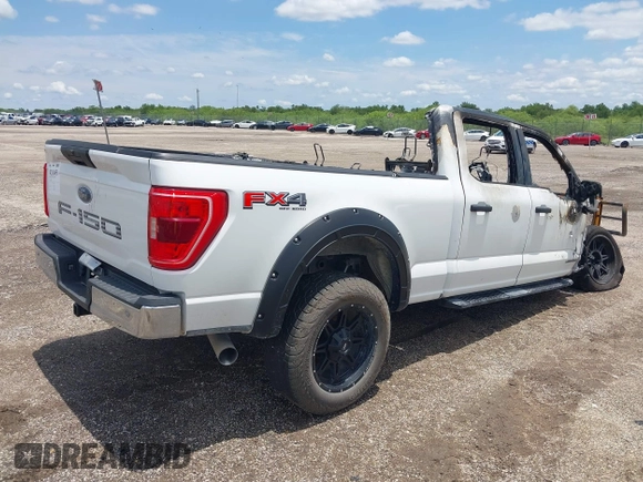 2021 Ford F-150 XL z VIN 1FTFW1E15MFC73857, wystawiony jako IAAI lot #42341451 z przebiegiem 59 500 mil mil oraz . Historia ofert i sprzedaży dostępna na DreamBid. Obrazek 4.