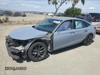 2024 Honda Civic Sport z VIN 2HGFE2F5XRH538094, wystawiony jako Copart lot #56832205 z przebiegiem 36 402 mil mil oraz Szkoda całkowita • Salvage title. Historia ofert i sprzedaży dostępna na DreamBid. Obrazek 1.