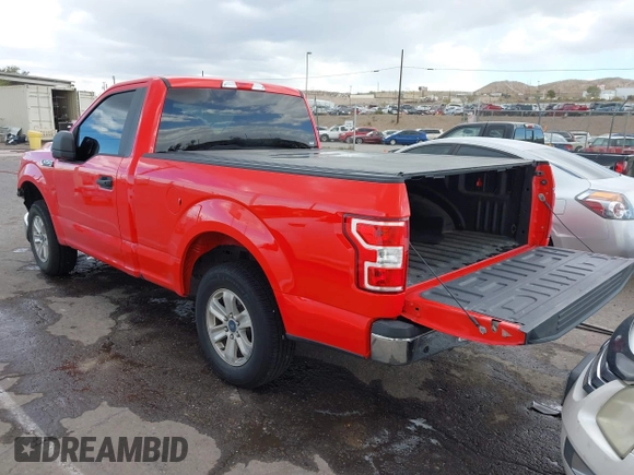 2020 Ford F-150 XL with VIN 1FTMF1CB5LKD83526, listed as a IAAI auction lot 40717113 with 54,070 mi miles and . Bid and sale history available at carsss.com. Image 3.