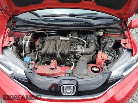 2015 Honda Fit EX-L with VIN 3HGGK5H86FM748582, listed as a Copart auction lot 59849275 with 87,605 mi miles and Salvage title. Bid and sale history available at DreamBid. Image 11.