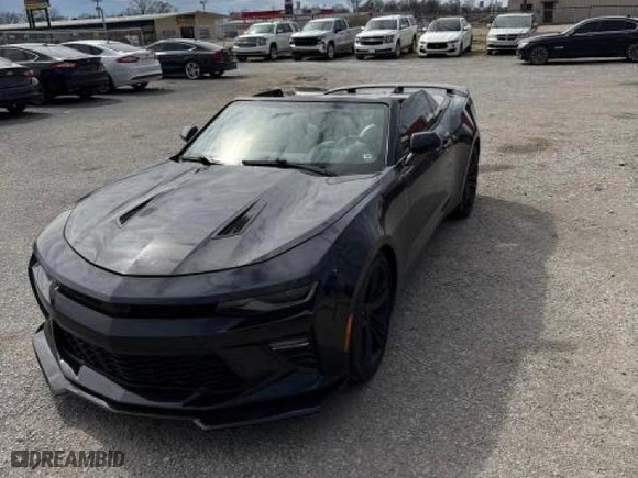 2017 Chevrolet Camaro 1SS with VIN 1G1FF3D75H0208025, listed as a Copart auction lot 49335125 with 153,407 mi miles and Clean Title. Bid and sale history available at carsss.com. Image 1.