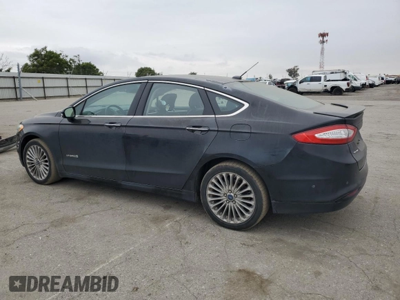2014 Ford Fusion Titanium Hybrid with VIN 3FA6P0RU3ER219947, listed as a Copart auction lot 53566235 with 186,846 mi miles and Salvage Title. Bid and sale history available at carsss.com. Image 2.