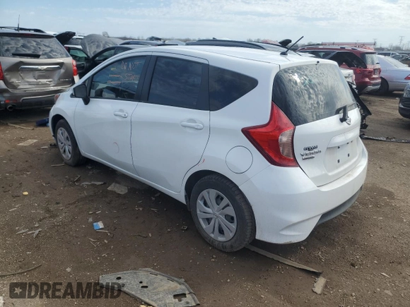 2017 Nissan Note SV with VIN 3N1CE2CP6HL352875, listed as a Copart auction lot 51004875 with 61,784 mi miles and Salvage Title. Bid and sale history available at DreamBid. Image 2.