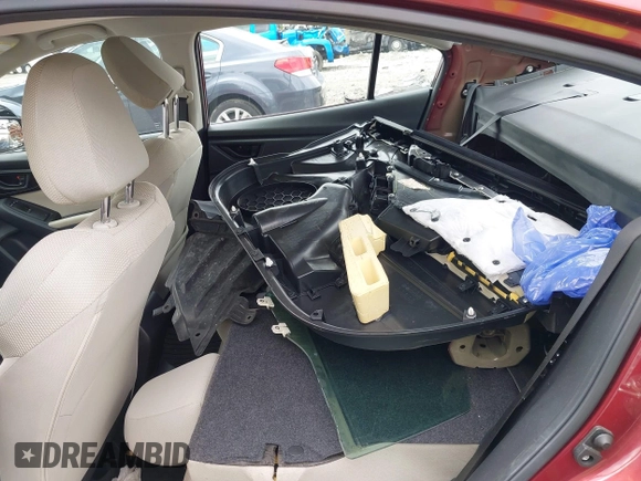 2018 Subaru Impreza Premium with VIN 4S3GKAB60J3615633, listed as a IAAI auction lot 42361565 with 108,408 mi miles and . Bid and sale history available at DreamBid. Image 8.