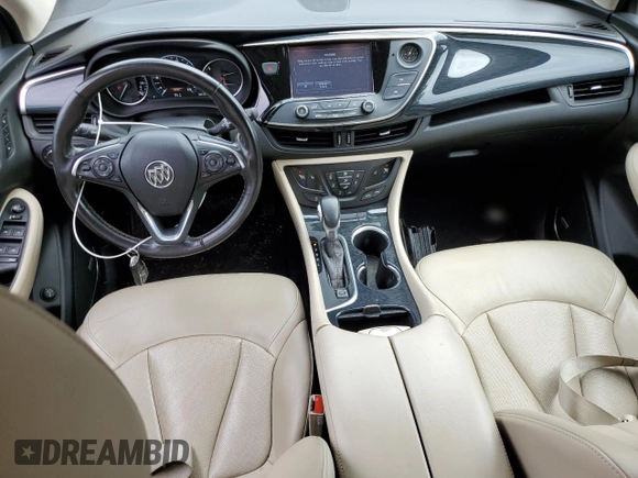 2017 Buick Envision Premium I with VIN LRBFXESX0HD068556, listed as a Copart auction lot 53020855 with 85,073 mi miles and Salvage Title. Bid and sale history available at DreamBid. Image 8.
