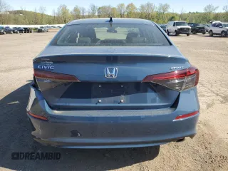 2025 Honda Civic Sport with VIN 2HGFE2F54SH519305, listed as a Copart auction lot 54912895 with 6,146 mi miles and Salvage title. Bid and sale history available at DreamBid. Image 6.