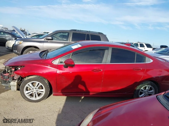 2018 Chevrolet Cruze LT with VIN 1G1BE5SM0J7216259, listed as a IAAI auction lot 41792098 with NaN miles. Bid and sale history available at carsss.com. Image 15.