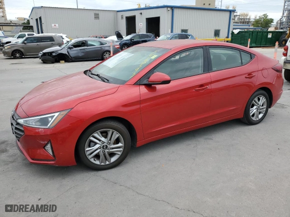 2020 Hyundai Elantra Value Edition with VIN 5NPD84LF0LH569696, listed as a Copart auction lot 56100393 with 72,361 mi miles and Salvage Title. Bid and sale history available at carsss.com. Image 1.