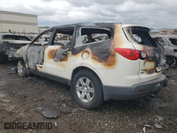 2011 Chevrolet Traverse 1LT with VIN 1GNKVGED0BJ143307, listed as a Copart auction lot 53674685 with 156,470 mi miles and Clean Title. Bid and sale history available at DreamBid. Image 2.