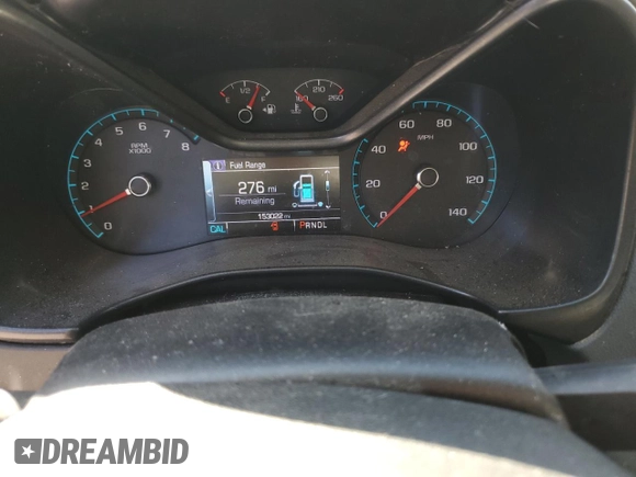 2017 Chevrolet Colorado 4WD Z71 with VIN 1GCHTDENXH1322172, listed as a Copart auction lot 47023125 with 153,022 mi miles and Salvage Title. Bid and sale history available at carsss.com. Image 9.
