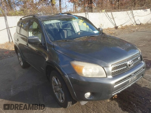 2008 Toyota RAV4 Sport with VIN JTMBK32V585065714, listed as a IAAI auction lot 41014206 with 200,648 mi miles. Bid and sale history available at carsss.com. Image 1.