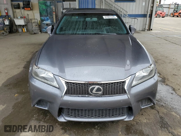 2013 Lexus GS 350 with VIN JTHBE1BL3D5017809, listed as a Copart auction lot 47097245 with 165,108 mi miles and Salvage Title. Bid and sale history available at DreamBid. Image 5.