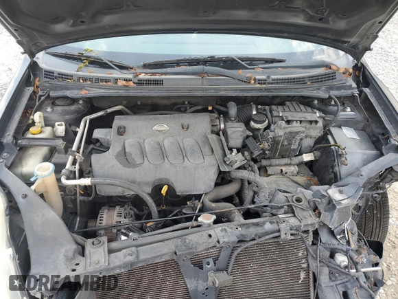 2007 Nissan Sentra 2.0 with VIN 3N1AB61E17L655117, listed as a Copart auction lot 53858115 with 225,692 mi miles and Salvage Title. Bid and sale history available at DreamBid. Image 11.