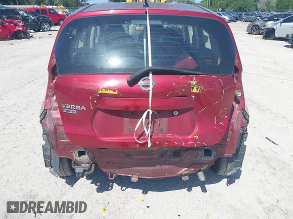 2017 Nissan Versa Note SR with VIN 3N1CE2CP7HL367921, listed as a IAAI auction lot 42015714 with 92,996 mi miles. Bid and sale history available at carsss.com. Image 6.