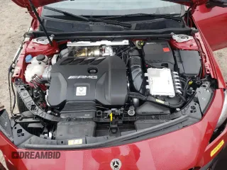 2021 Mercedes-Benz CLA 45 AMG with VIN W1K5J5DB5MN175502, listed as a Copart auction lot 45331254 with 21,365 mi miles and Clean Title. Bid and sale history available at DreamBid. Image 11.