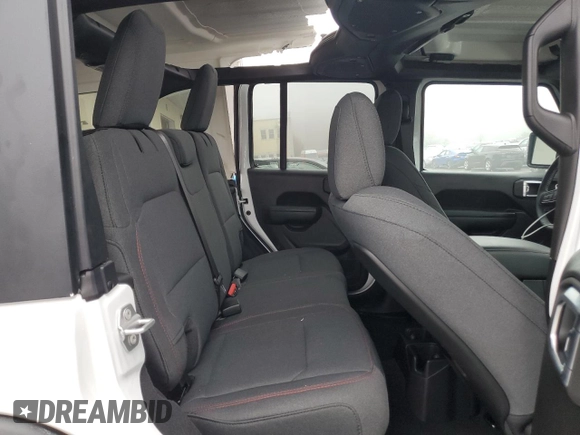 2025 Jeep Wrangler Rubicon with VIN 1C4PJXFN0SW546739, listed as a Copart auction lot 51776505 with 830 mi miles and Clean title. Bid and sale history available at DreamBid. Image 11.