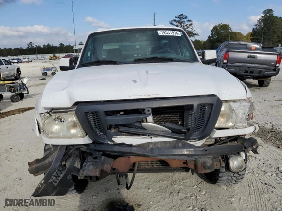 2007 Ford Ranger XL with VIN 1FTYR10U37PA31049, listed as a Copart auction lot 79541974 with 136,323 mi miles and Salvage Title. Bid and sale history available at carsss.com. Image 5.