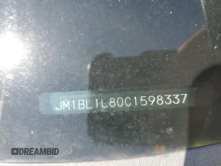 2012 Mazda 3 i Touring with VIN JM1BL1L80C1598337, listed as a Copart auction lot 51681315 with 182,068 mi miles and Salvage Title. Bid and sale history available at DreamBid. Image 12.
