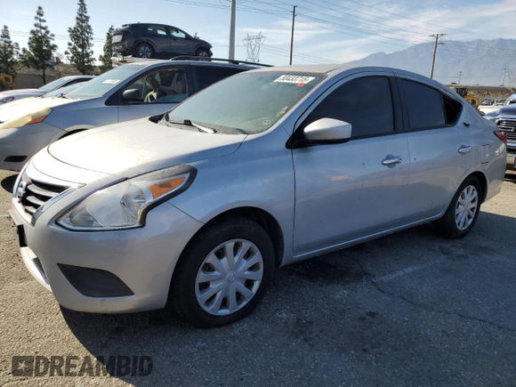 2016 Nissan Versa SV with VIN 3N1CN7AP6GL827231, listed as a Copart auction lot 50433715 with Not Provided miles and Clean Title. Bid and sale history available at carsss.com. Image 1.