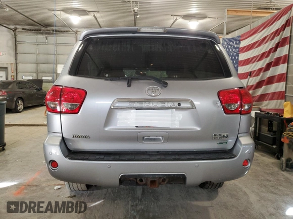 2010 Toyota Sequoia Platinum with VIN 5TDDW5G16AS027942, listed as a Copart auction lot 42657175 with 143,140 mi miles and Salvage Title. Bid and sale history available at carsss.com. Image 6.