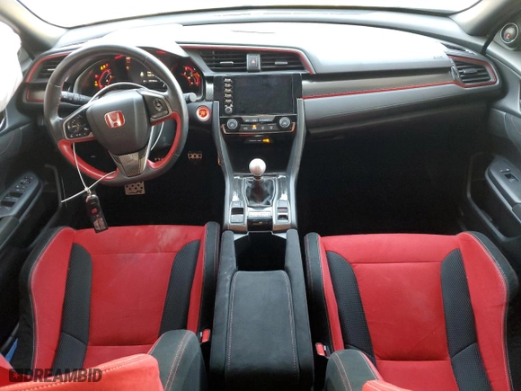 2019 Honda Civic Type R Touring with VIN SHHFK8G74KU202462, listed as a Copart auction lot 71608924 with 30,168 mi miles and Salvage Title. Bid and sale history available at carsss.com. Image 8.
