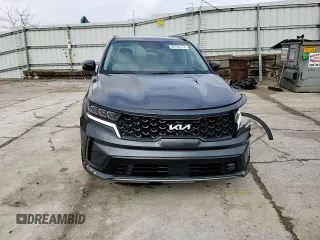 2023 Kia Sorento SX Prestige with VIN 5XYRKDLF5PG201387, listed as a Copart auction lot 85784174 with 44,684 mi miles and Salvage Title. Bid and sale history available at carsss.com. Image 11.