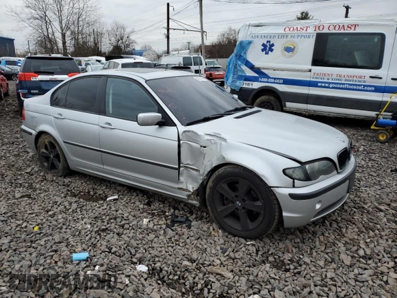 2005 BMW 3 Series 325xi with VIN WBAEU33465PR18048, listed as a Copart auction lot 72245724 with 183,700 mi miles and Salvage Title. Bid and sale history available at carsss.com. Image 4.
