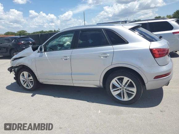 2018 Audi Q3 Premium z VIN WA1BCCFS0JR013087, wystawiony jako Copart lot #61509025 z przebiegiem 46 374 mil mil oraz Nie do naprawy • Non repairable. Historia ofert i sprzedaży dostępna na DreamBid. Obrazek 2.