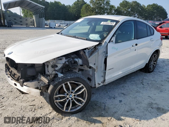 2016 BMW X4 xDrive28i with VIN 5UXXW3C53G0R20736, listed as a Copart auction lot 57355763 with 87,895 mi miles. Bid and sale history available at carsss.com. Image 1.