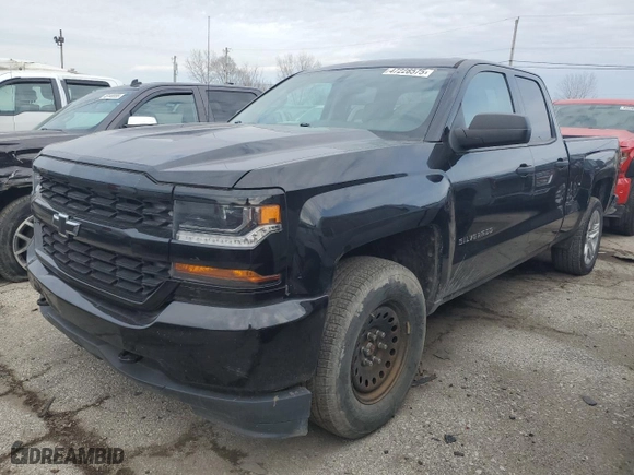 2016 Chevrolet Silverado 1500 Custom with VIN 1GCVKPEC5GZ187897, listed as a Copart auction lot 47228575 with 173,493 mi miles and Clean Title. Bid and sale history available at carsss.com. Image 1.