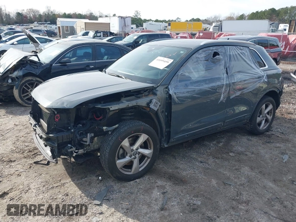 2019 Audi Q3 Premium with VIN WA1AECF37K1076492, listed as a IAAI auction lot 41099499 with 80,975 mi miles and . Bid and sale history available at DreamBid. Image 17.