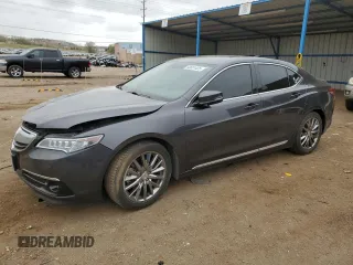 2015 Acura TLX Advance z VIN 19UUB3F7XFA002781, wystawiony jako Copart lot #53651425 z przebiegiem 63 032 mil mil oraz Szkoda całkowita • Salvage title. Historia ofert i sprzedaży dostępna na DreamBid. Obrazek 1.